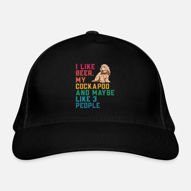 Cockapoo Chien Casquette classique bio