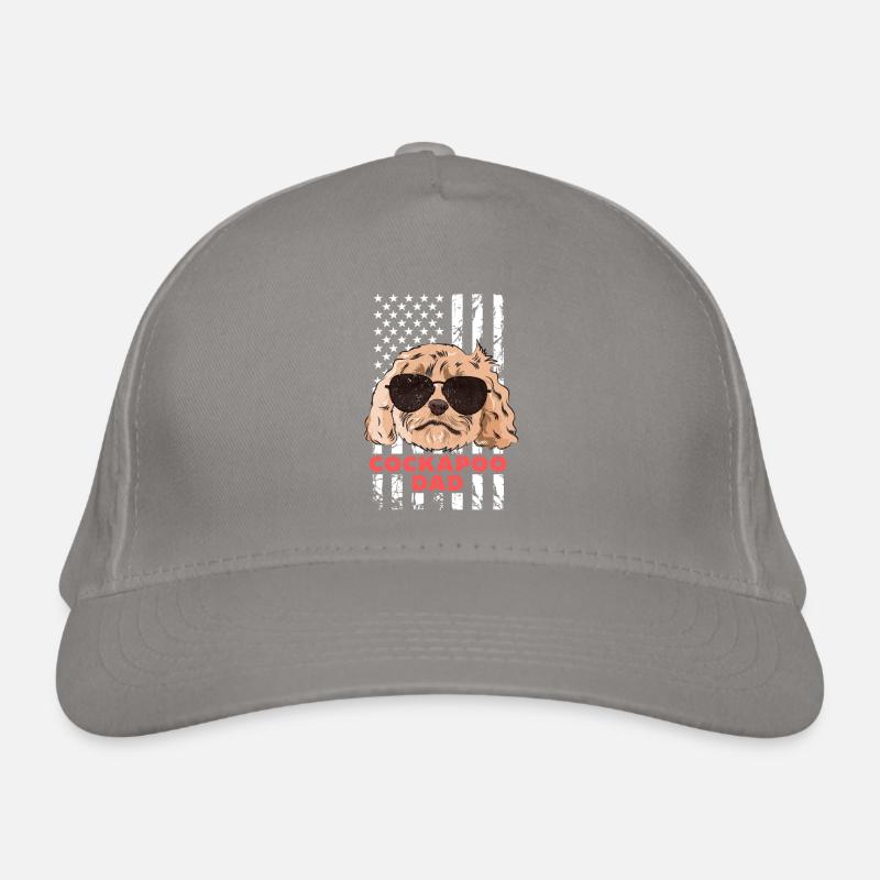 Cockapoo Hund Bio-Baseballkappe