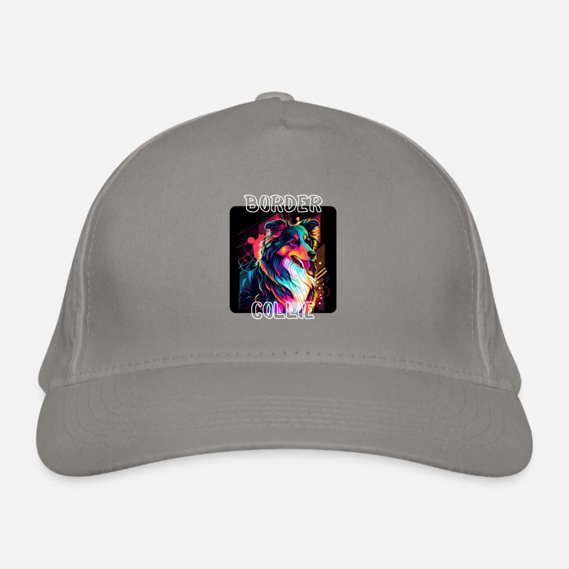 Style graffiti - Cooler Border Collie 5 Casquette classique bio