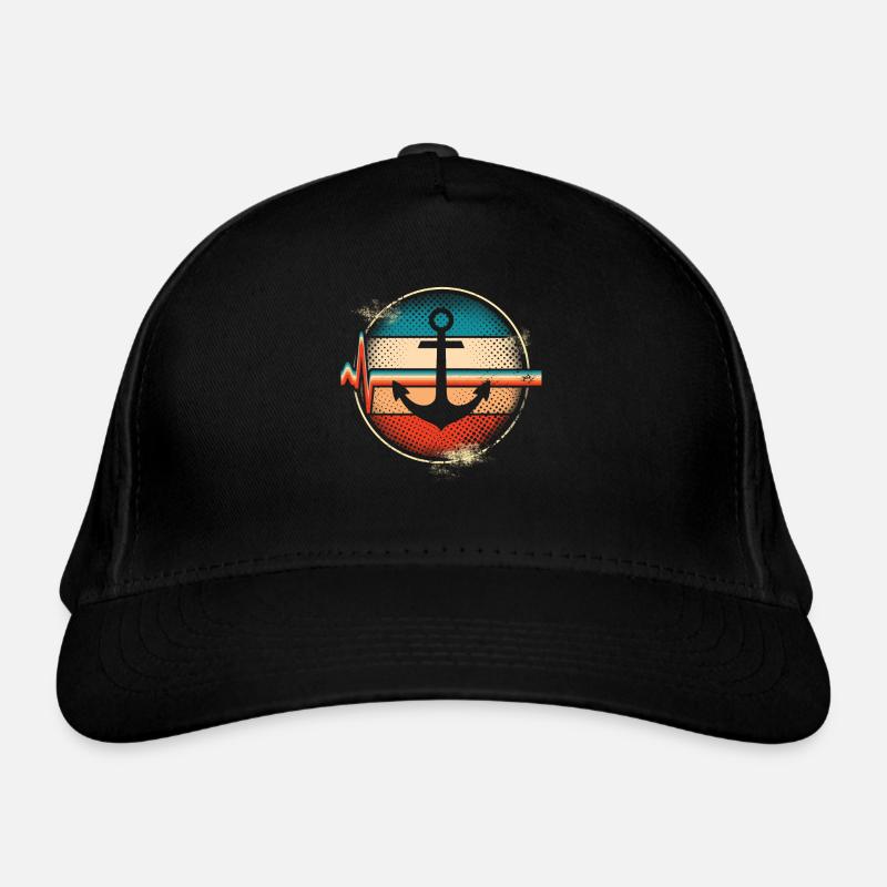 Ancrer le rythme cardiaque Casquette classique bio