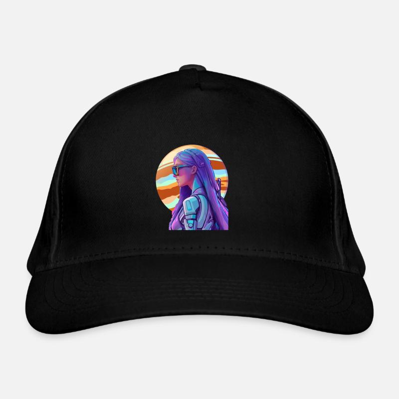 Space Fighter 1 Bio-Baseballkappe