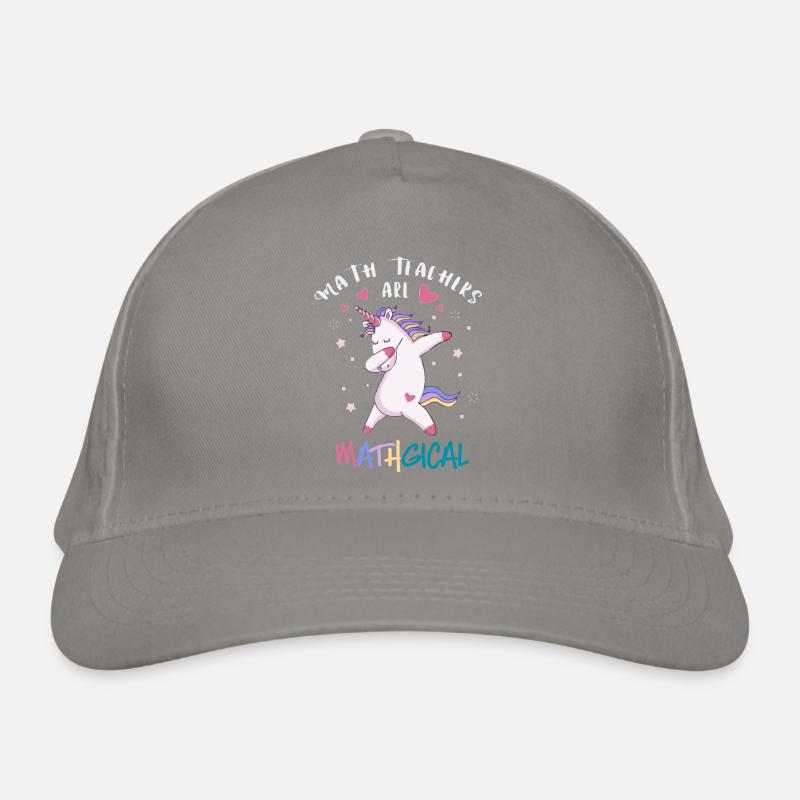 Professeur de mathématiques Licorne Casquette classique bio