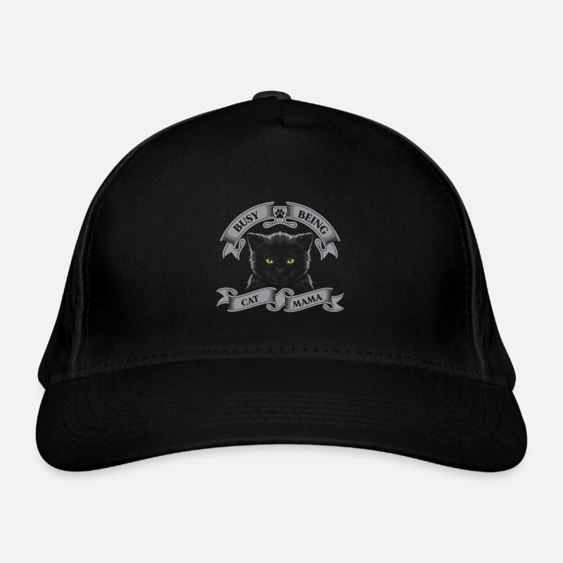 Occupée à être une maman chat Casquette classique bio