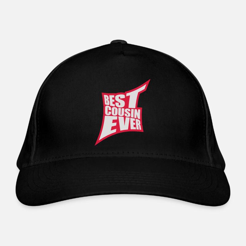 Citation du meilleur cousin de tous les temps Casquette classique bio