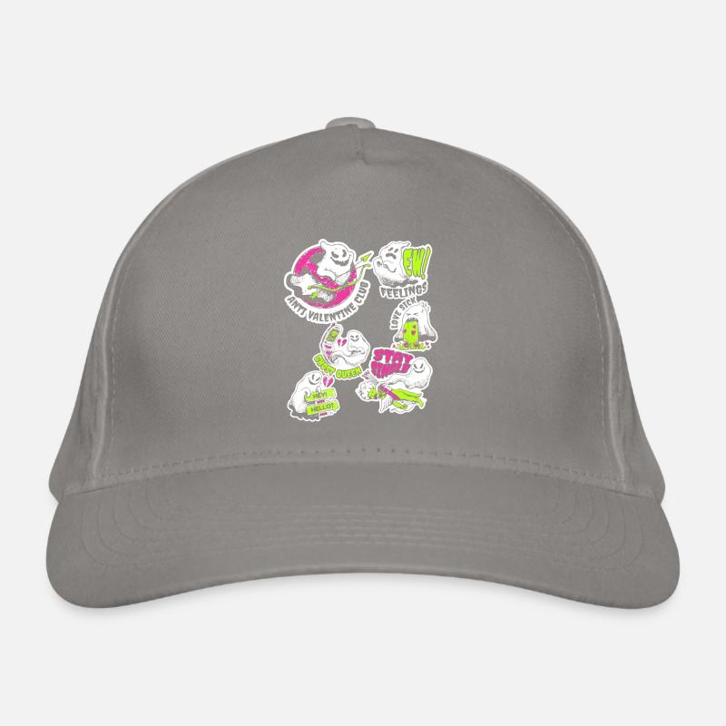 Valentine's Day - Ghosting Singles - Anti Valentine Organic Baseball Cap