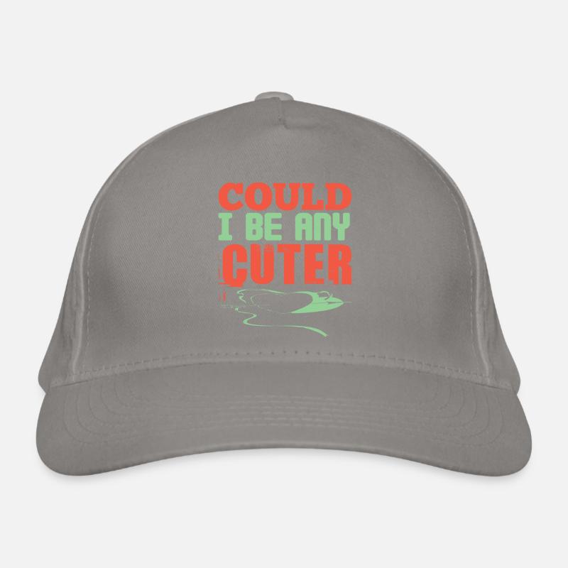 POURRAIS-JE ÊTRE PLUS MIGNON DRÔLE Casquette classique bio
