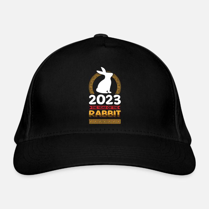 2023 L’année du zodiaque chinois lapin Casquette classique bio