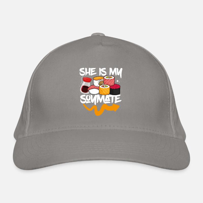 She is my soymate Organic Baseball Cap