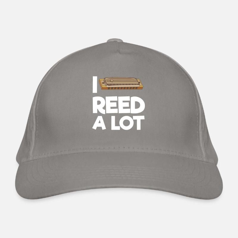 Harmonica player, Harmonica music Organic Baseball Cap