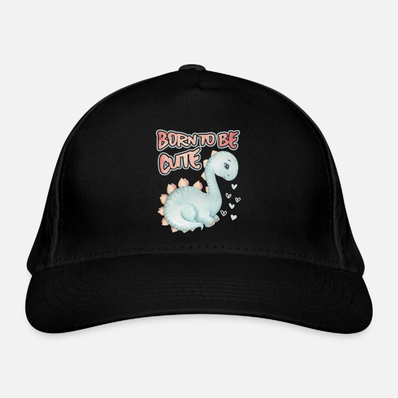 Bébé dinosaure, disant, mignon-dinosaure Casquette classique bio
