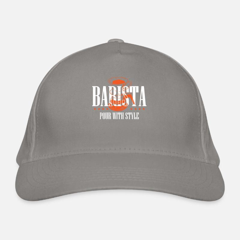 Barista, machine à café Casquette classique bio