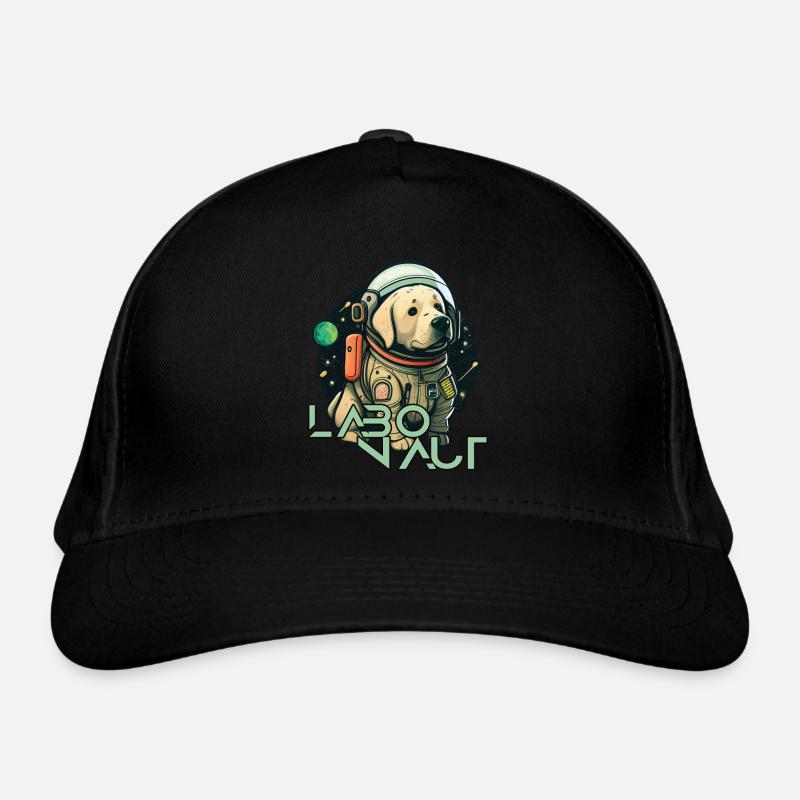 LabbiNaut Labrador Astronaute Papa chien Casquette classique bio