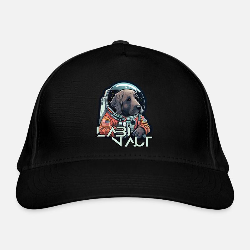 LabbiNaut Labrador Astronaute Papa chien Casquette classique bio
