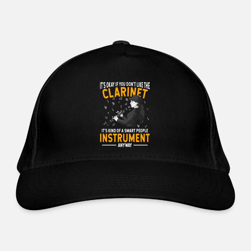 Klarinette Player Orchestra Musiker Bio-Baseballkappe