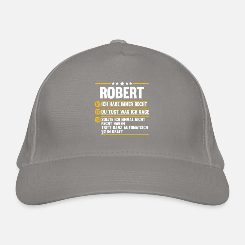 Robert Organic Baseball Cap