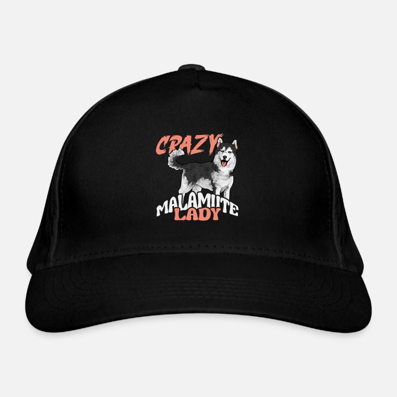 Alaskan Malamute Dog Organic Baseball Cap