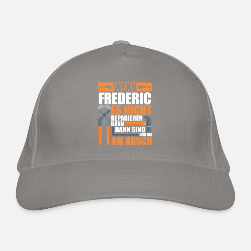Vorname Frederic Name Geburtstag Geschenk Bio-Baseballkappe