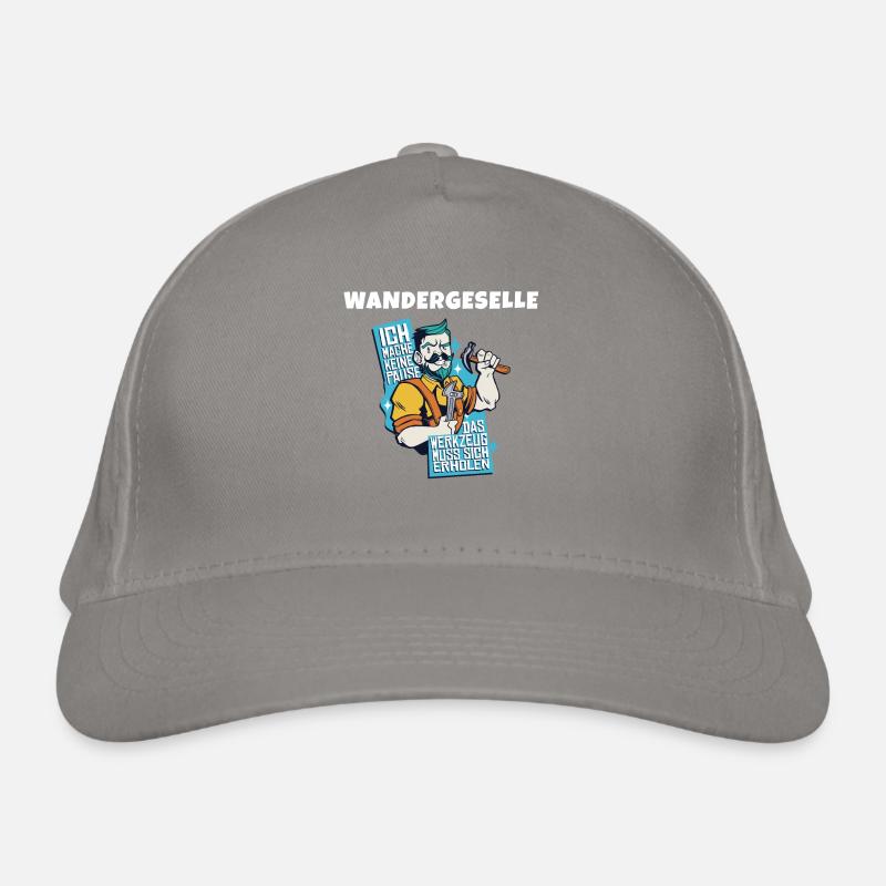 Wandergesellen Wandersmann Wandergeselle Bio-Baseballkappe