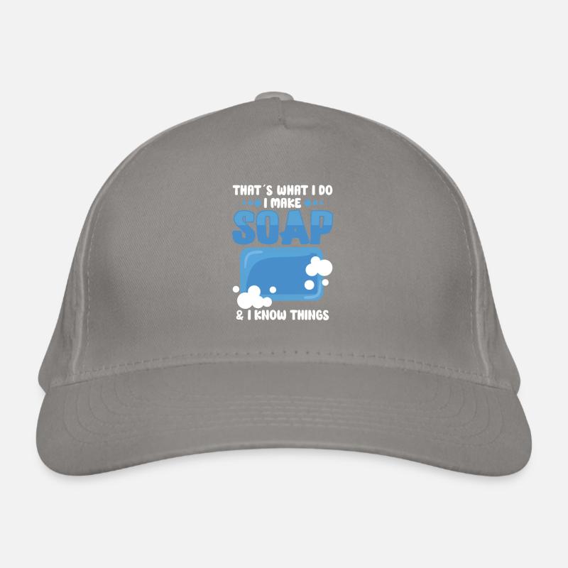 Soap Making Soap Bubbles Bubble Bathroom Organic Baseball Cap