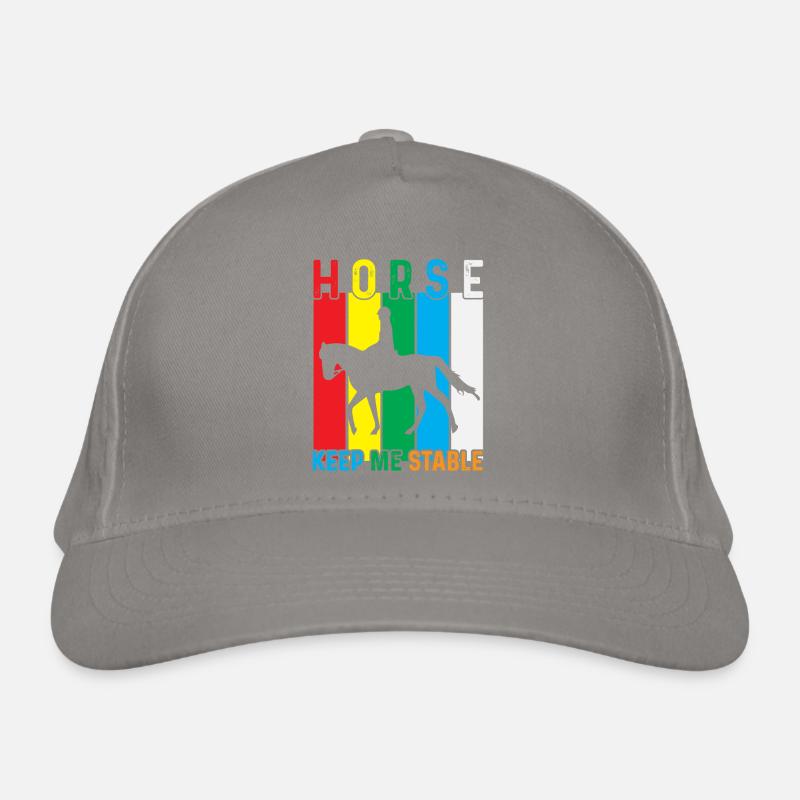 le cheval me garde stable Casquette classique bio