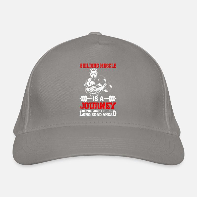 Construire du muscle est un voyage Casquette classique bio