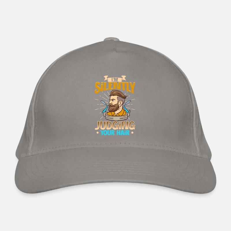 Barbe Barbier Coiffeur Coiffeur Salon de coiffure Casquette classique bio