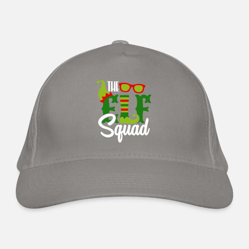 Christmas Elf-Squad Elf Elves Elfsquad Organic Baseball Cap