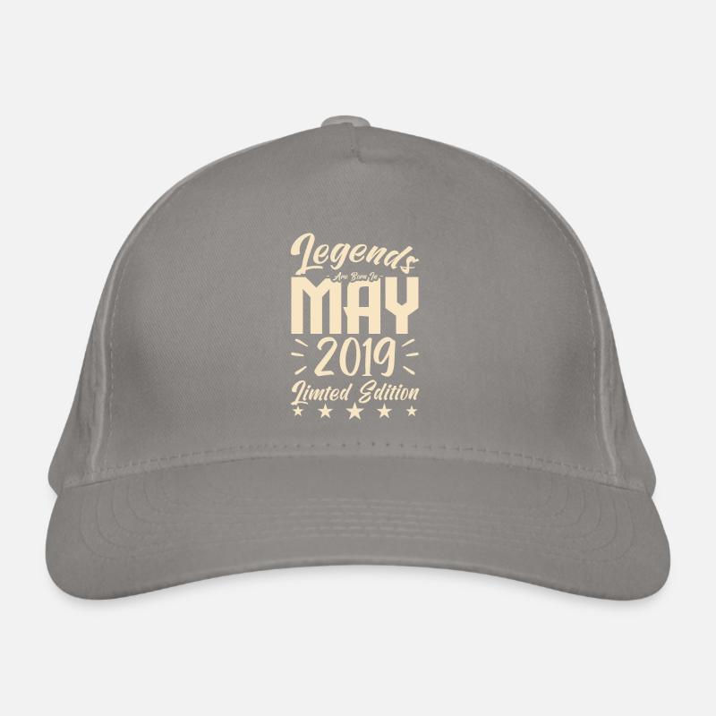 Geboren Mai 2019 Geburtstagsgeschenk 2019. Bio-Baseballkappe