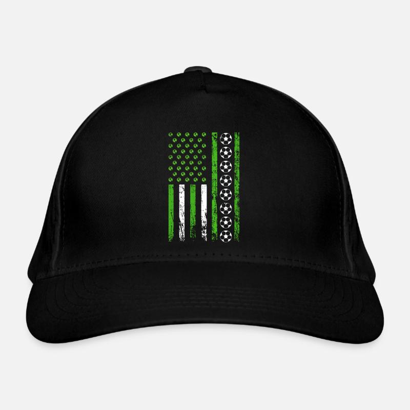 Drapeau sportif américain Athlétisme Casquette classique bio