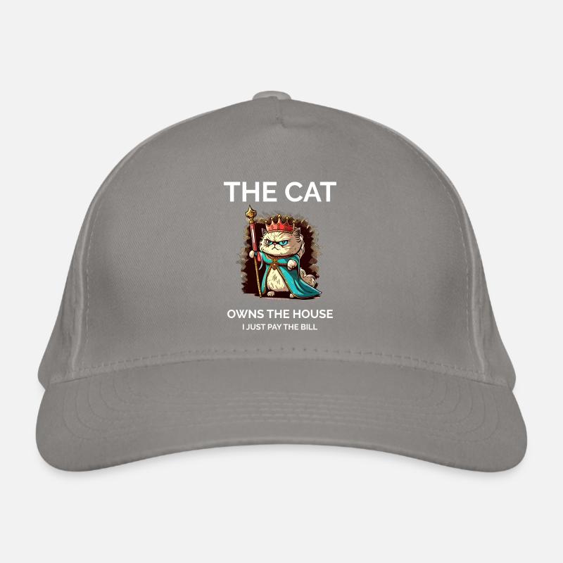 Maman chatte fière Casquette classique bio
