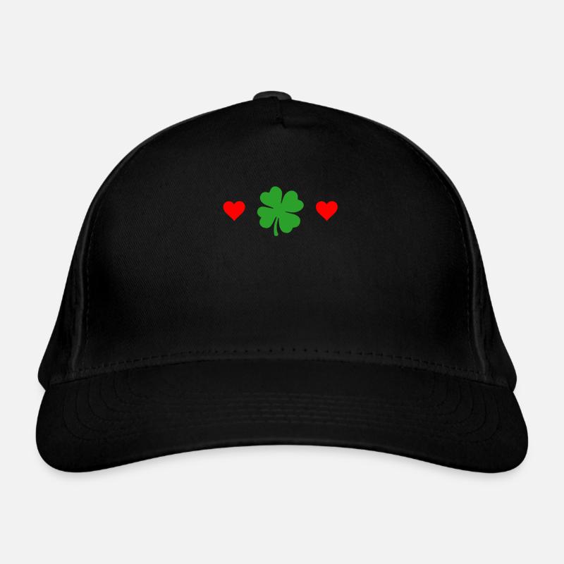 Accessoires de la Saint-Patrick Irlande Shamrock Décoration Casquette classique bio