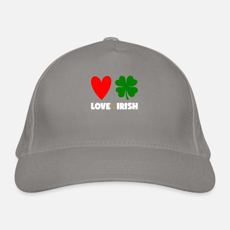 St Patricks Day Accessoires Ireland Shamrock Deko Bio-Baseballkappe