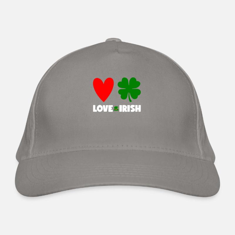 St Patricks Day Accessoires Ireland Shamrock Deko Bio-Baseballkappe