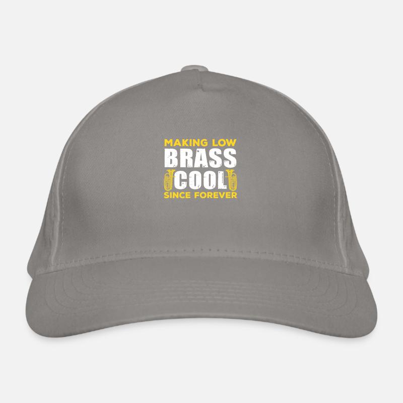 Drôle d’euphonium Making Low Brass Coo Funny Casquette classique bio
