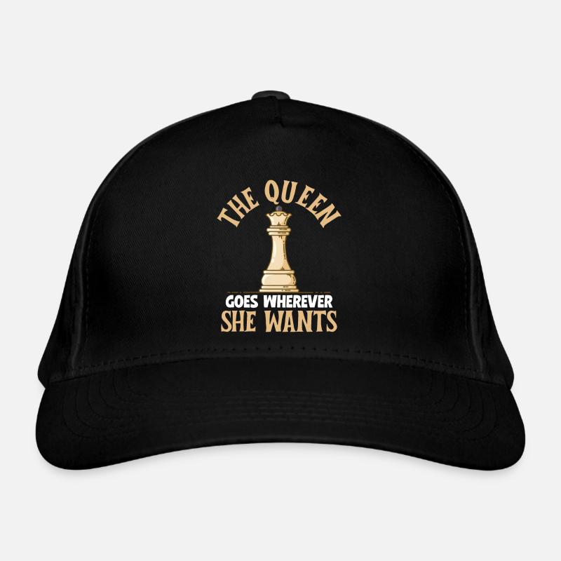 Reine des échecs Casquette classique bio