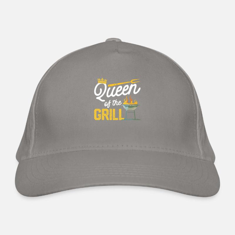 Königin des Grills Lustiges Räucherfleisch BBQ Bio-Baseballkappe