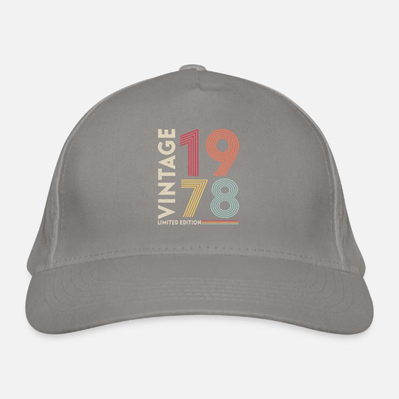 1978 Birthday Present Organic Baseball Cap
