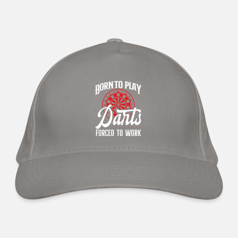 Born to play darts Organic Baseball Cap