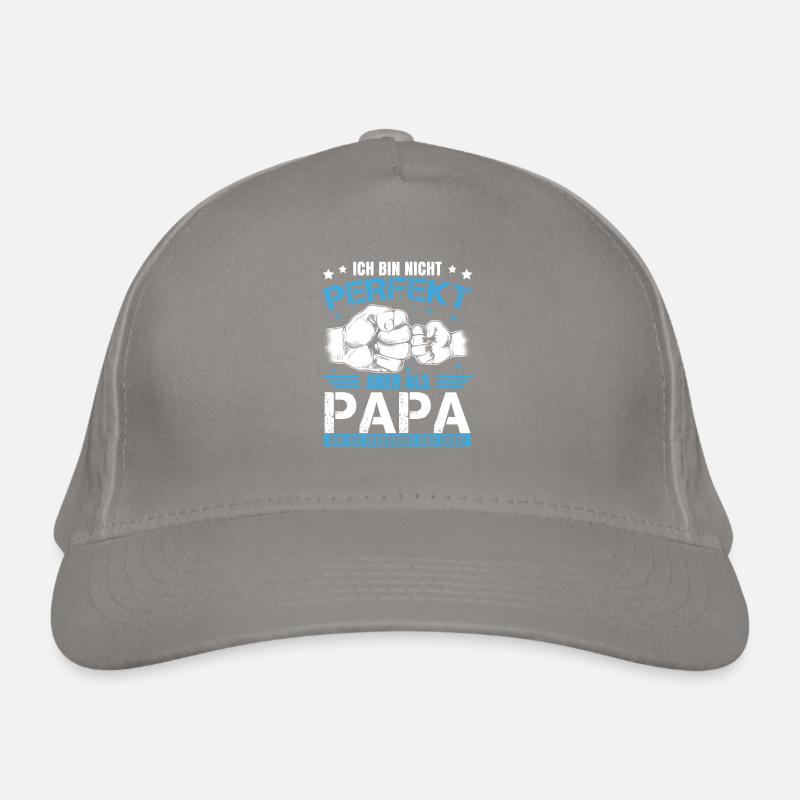 Papa Lustig Vatertag Sprüche Bio-Baseballkappe