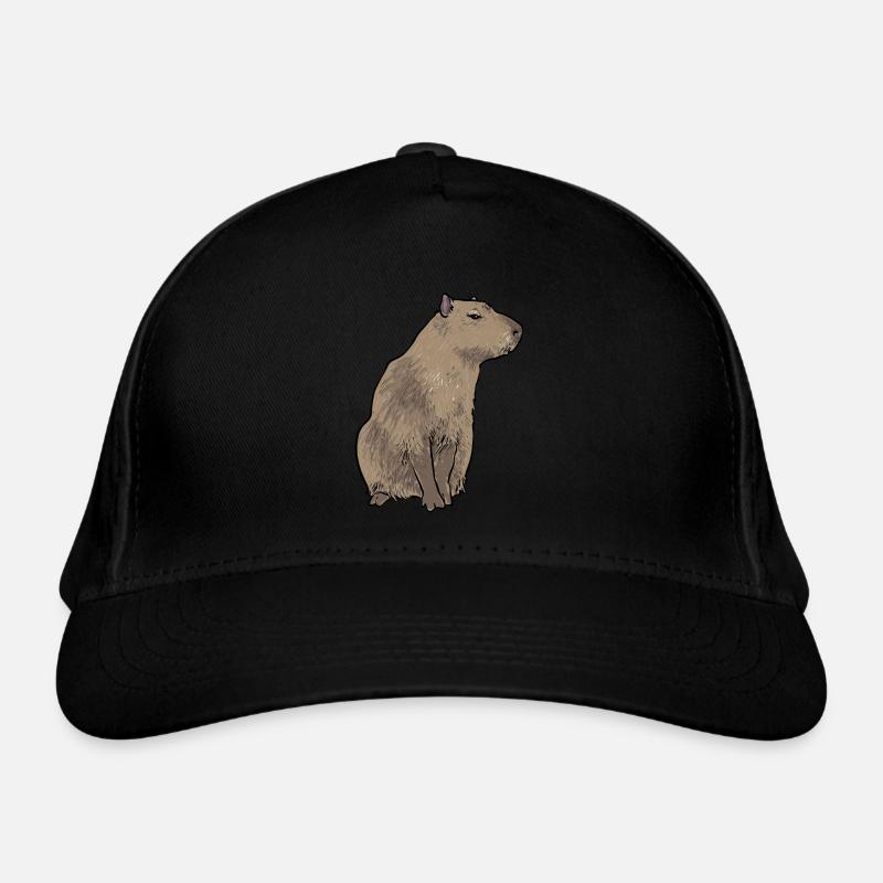 Capybara rodent Organic Baseball Cap