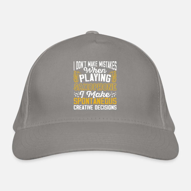 Saxophoniste, Saxophone, Son, Smooth Jazz Casquette classique bio