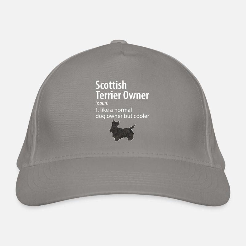 Terrier écossais Scottie Chien Casquette classique bio