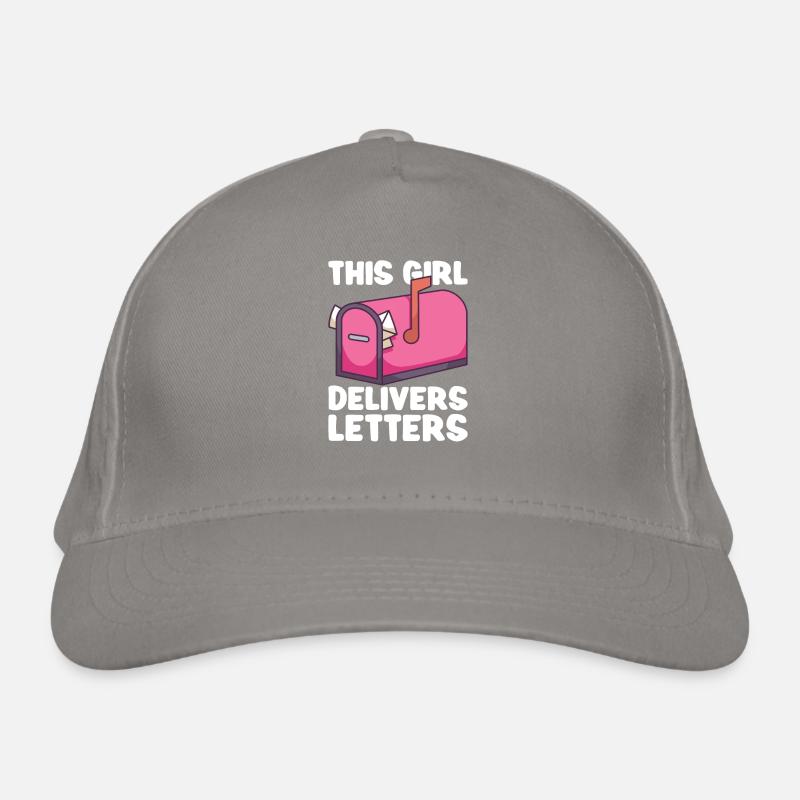 Postal clerk Postlady Postman Post Office Organic Baseball Cap