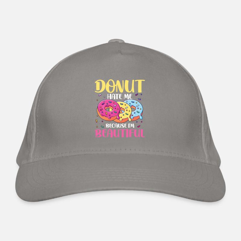 Donut Hate Me Because I'm Beautiful Bio-Baseballkappe