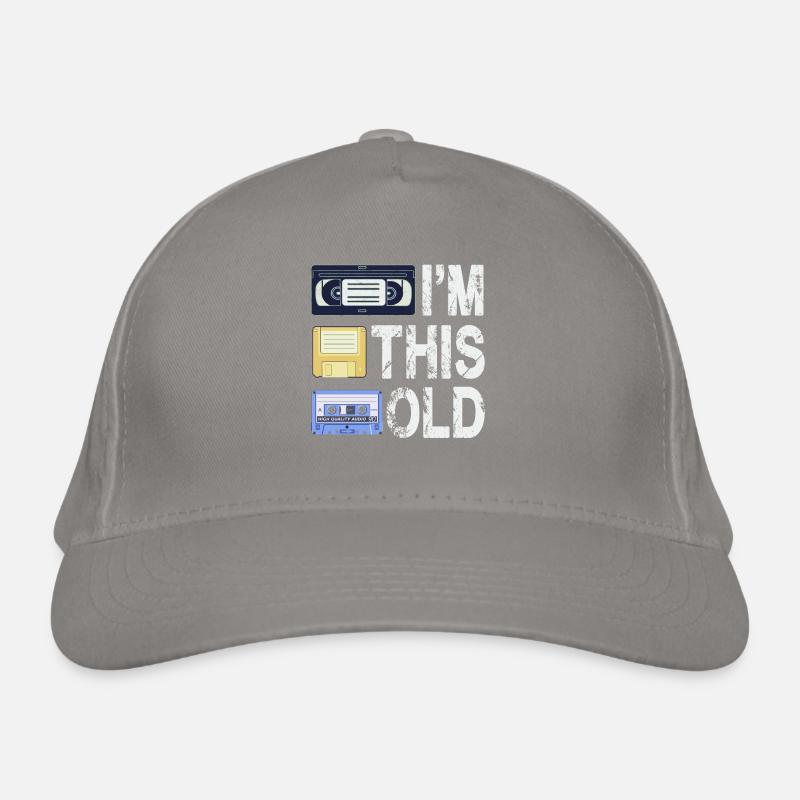 Ich bin so alt Bio-Baseballkappe