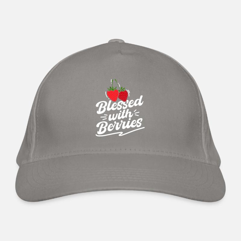 Fraises Drôle de Berry Lover Fruit Casquette classique bio