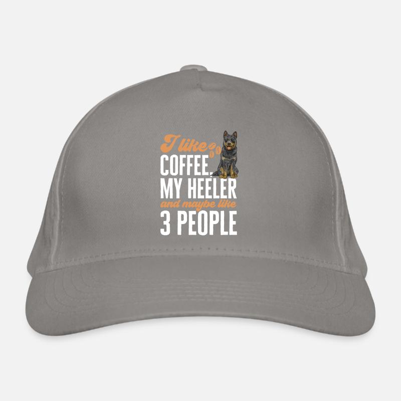 Bouvier australien Red Blue Heeler Casquette classique bio