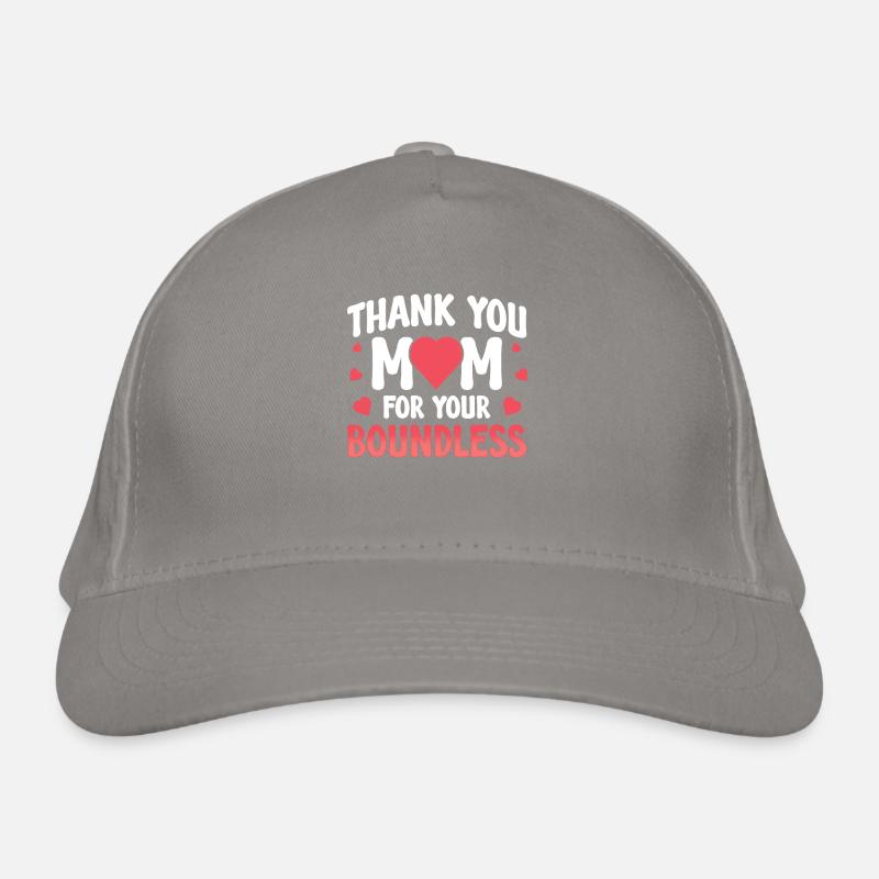 Merci, maman, pour ton illimité Casquette classique bio