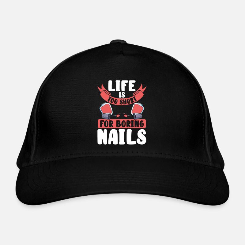 Pas d’ongles ennuyeux dans ma vie Casquette classique bio