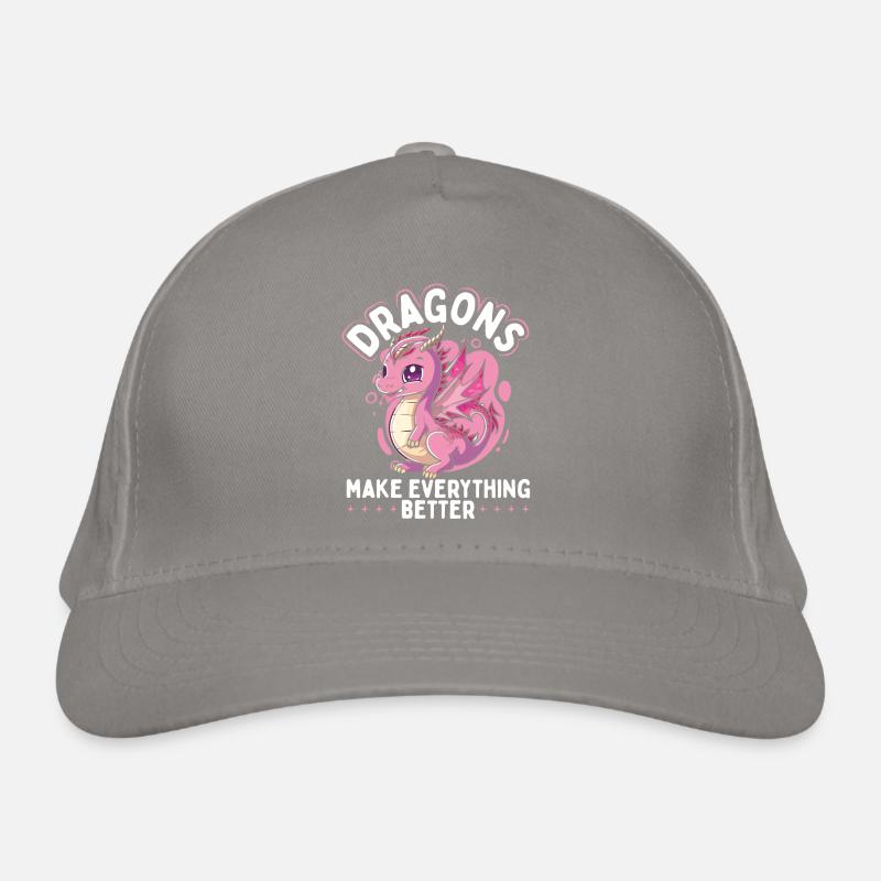 Drachen Machen Alles Besser Bio-Baseballkappe